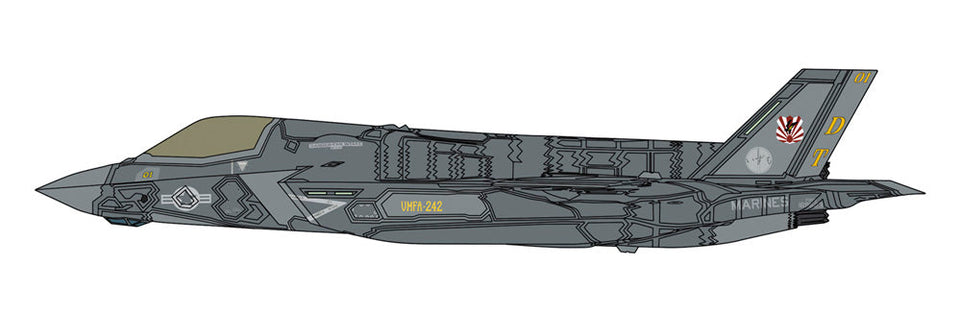 1/72F-35B VMFA Test Aircraft Marking on Japanese Navy Carrier "IZUMO"