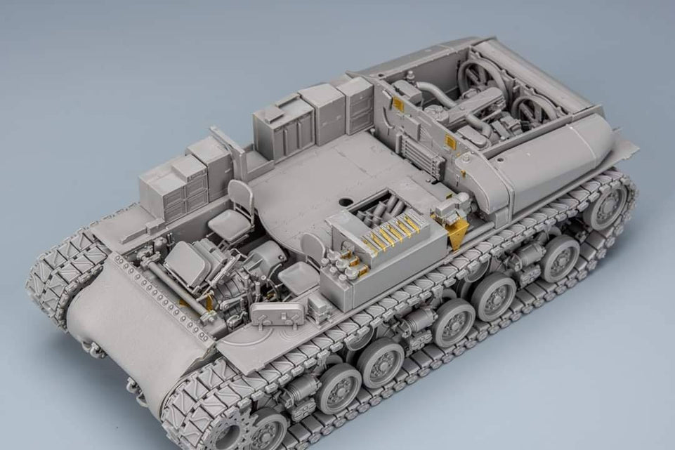 1/35 M4A3 76W HVSS Sherman w/ FULL INTERIOR and Individual Track Links - Ryefield #5042