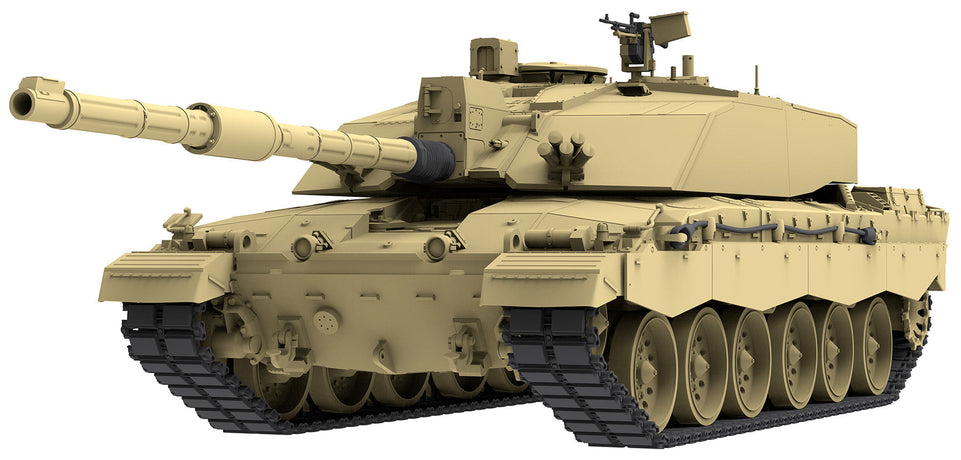 RyeField RM5039 1/35 BRITISH Main Battle Tank CHALLENGER 2 with Movable Tracks