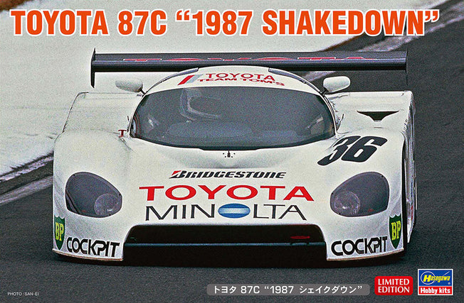 1/24 TOYOTA 87C "1987 SHAKEDOWN"
