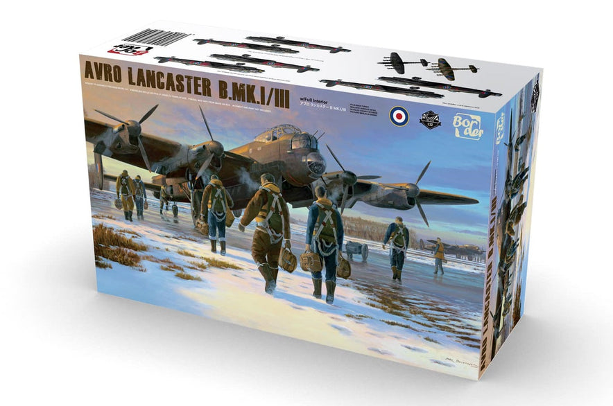 1/32 Avro Lancaster B Mk.I/III with Full Engines and Interior Detail by Border Models