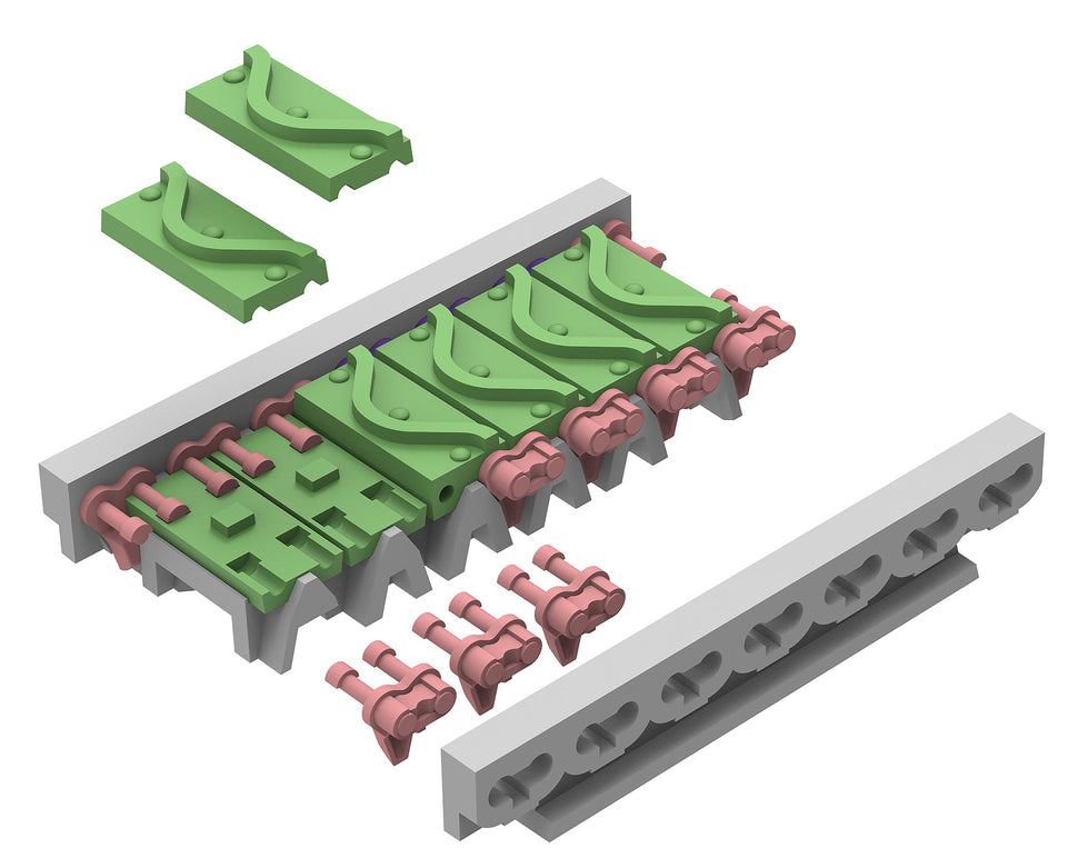 1/35 M4 HVSS TYPE 62 WORKABLE TRACK LINKS by RyeField