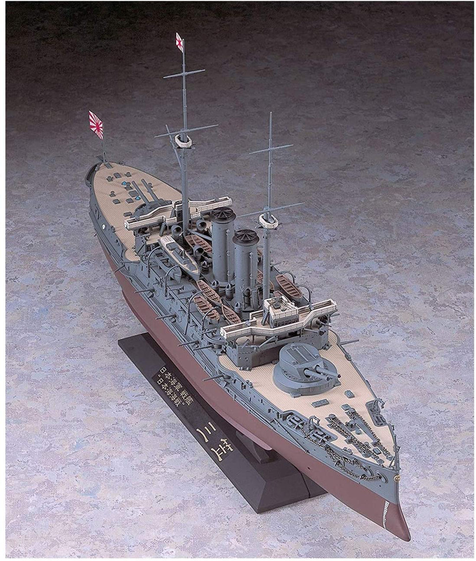 1/350 IJN Battleship Mikasa, "Battle of Japan Sea" by Hasegawa