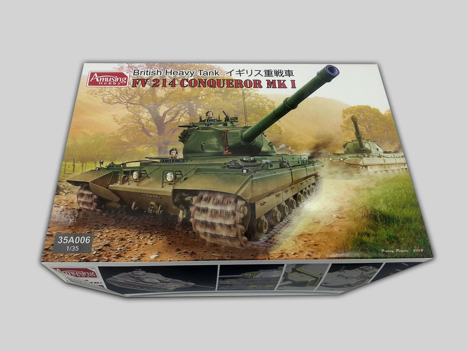 Amusing Hobby 35A006 1/35 British FV 214 Conqueror MK.I Heavy Tank with Movable Tracks