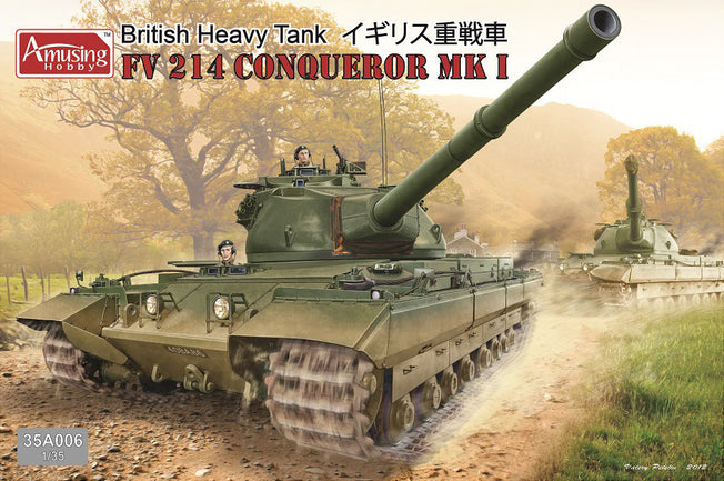 Amusing Hobby 35A006 1/35 British FV 214 Conqueror MK.I Heavy Tank with Movable Tracks