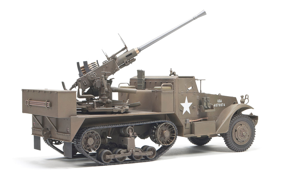1/35 U.S. M34 40mm GMC SP Gun Halftrack AFV CLUB AF35334