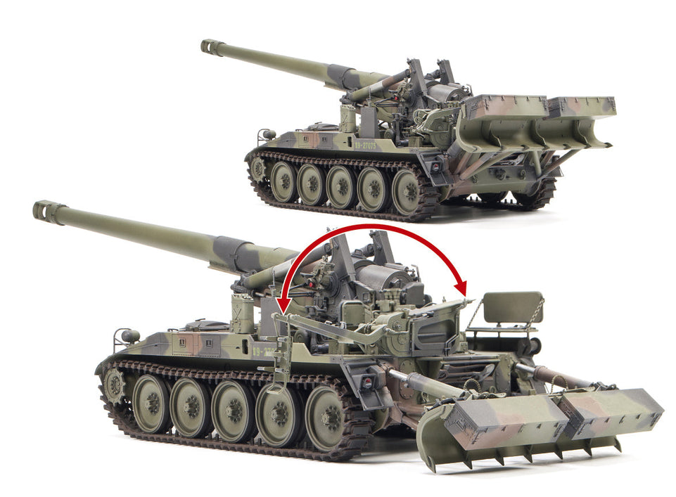 1/35 U.S. Army M110A2 Self-propelled Howitzer ROCA AFV CLUB AF35337