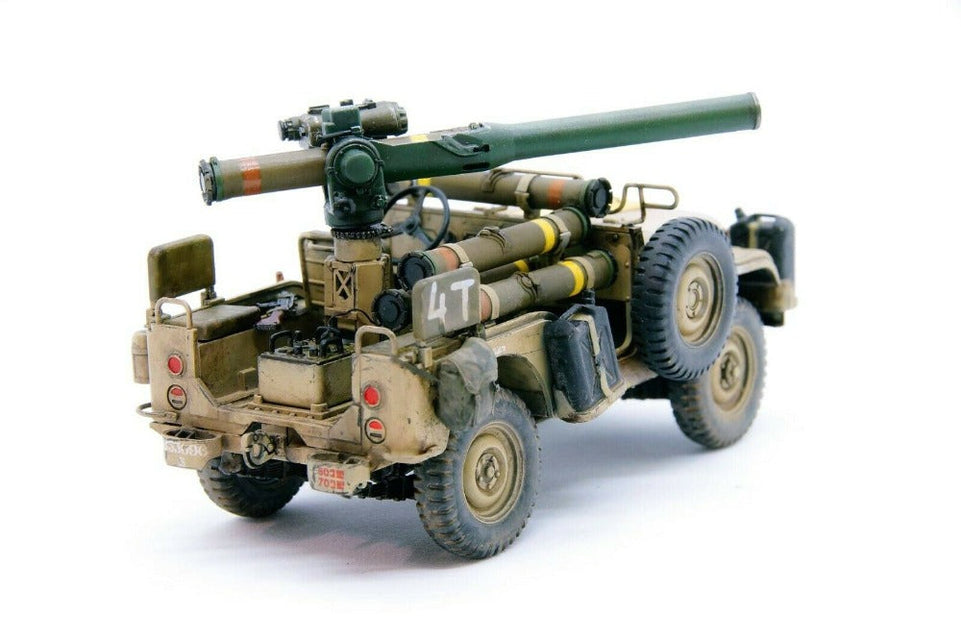 1/35 IDF 1/4 TON 4x4 M38A1/CJ05 ANTI-TANK MISSILE VEHICLE BY AFV CLUB AF35S97