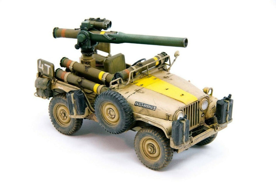 1/35 IDF 1/4 TON 4x4 M38A1/CJ05 ANTI-TANK MISSILE VEHICLE BY AFV CLUB AF35S97