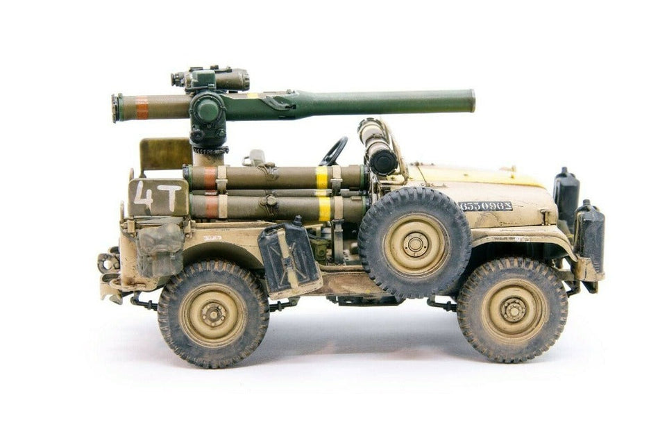 1/35 IDF 1/4 TON 4x4 M38A1/CJ05 ANTI-TANK MISSILE VEHICLE BY AFV CLUB AF35S97