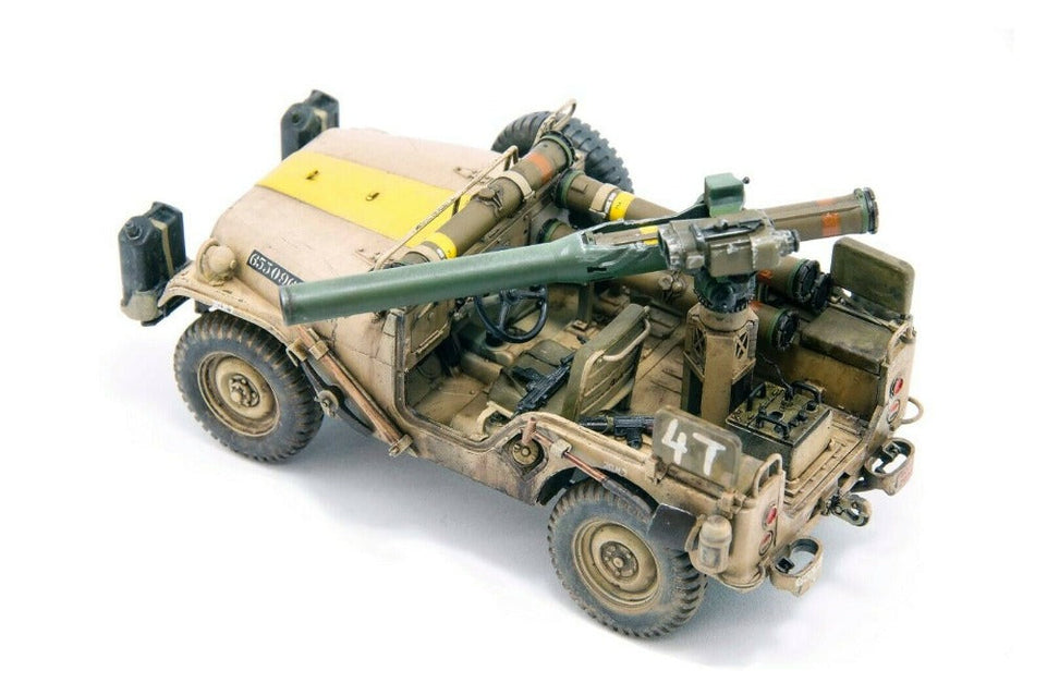 1/35 IDF 1/4 TON 4x4 M38A1/CJ05 ANTI-TANK MISSILE VEHICLE BY AFV CLUB AF35S97