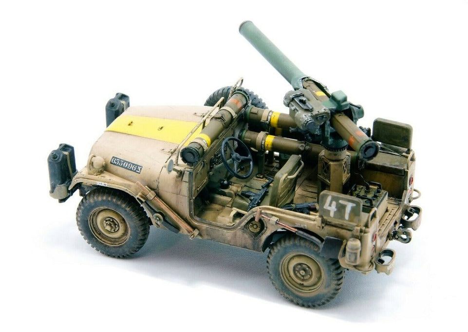 1/35 IDF 1/4 TON 4x4 M38A1/CJ05 ANTI-TANK MISSILE VEHICLE BY AFV CLUB AF35S97