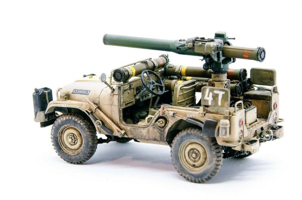 1/35 IDF 1/4 TON 4x4 M38A1/CJ05 ANTI-TANK MISSILE VEHICLE BY AFV CLUB AF35S97