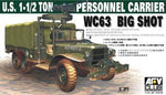 WC63 1 1/2 tTON PERSONNEL CARRIER AFV CLUB AF35S18