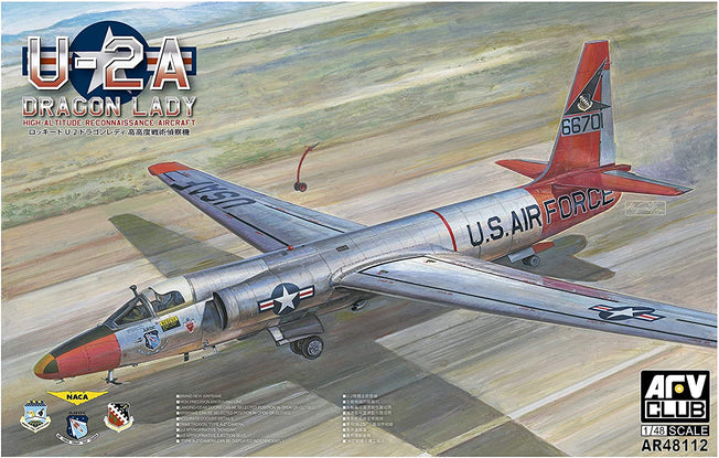 1/48 U-2A "DRAGON LADY" HIGH ALTITUDE RECONNAISSANCE PLANE AFV CLUB AR48112