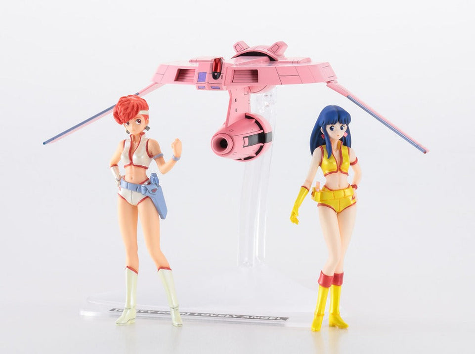 Hasegawa #64524 1/20 KEI & YURI “Dirty Pair” w/ 1/300 Lovely Angel