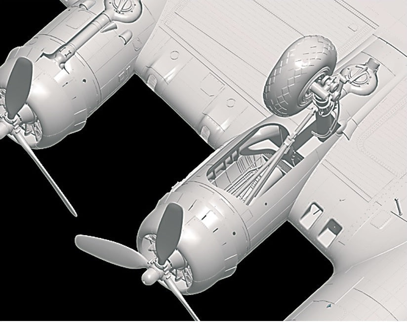 1/32 B-17F FLYING FORTRESS "MEMPHIS BELLE" HONG KONG MODEL 01E029