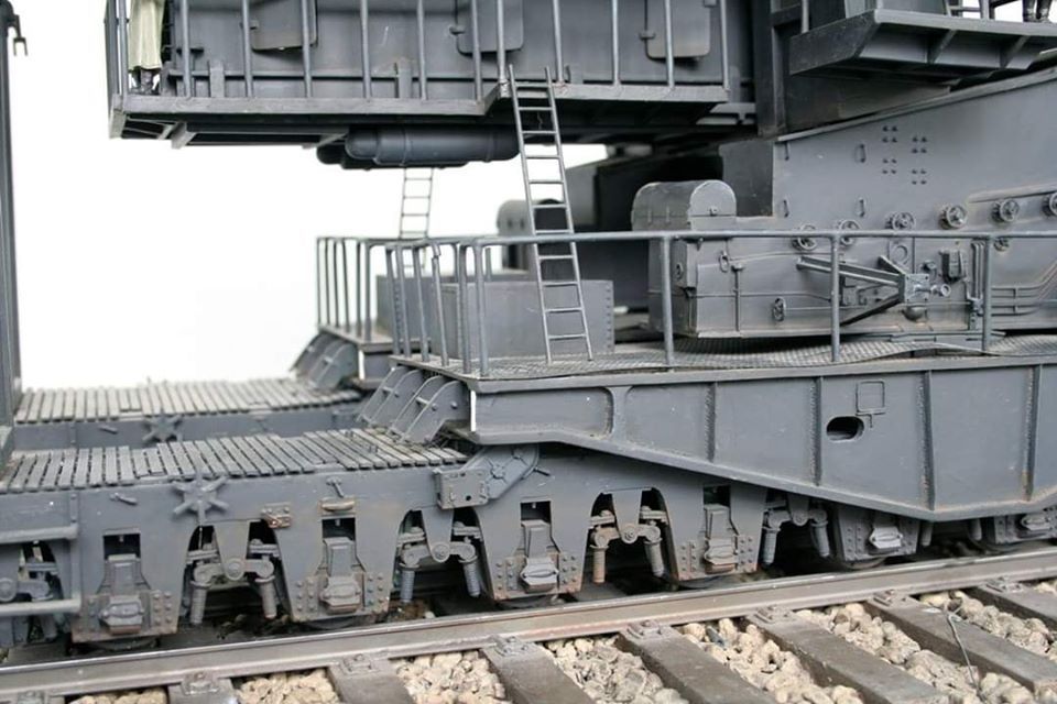 1/35 WWII GERMAN DORA 80CM RAILWAY GUN (NEW VERSION) by SOAR ART