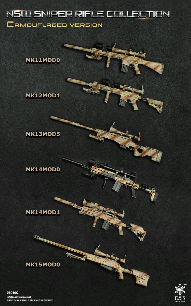 1/6 NSW SNIPER RIFLE COLLECTION - C (MK13MOD5)