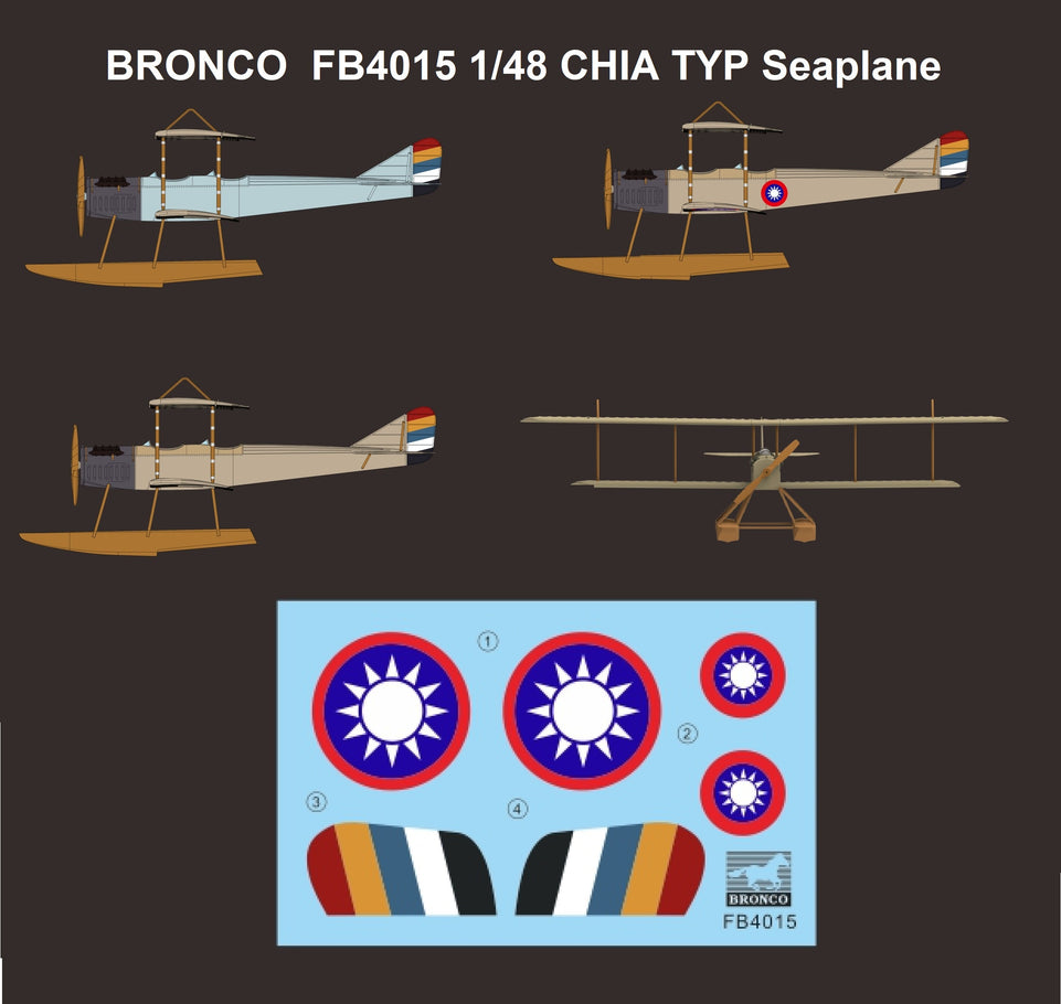 1/48 SCALE CHIA TYP SEAPLANE 1919 by Bronco Model