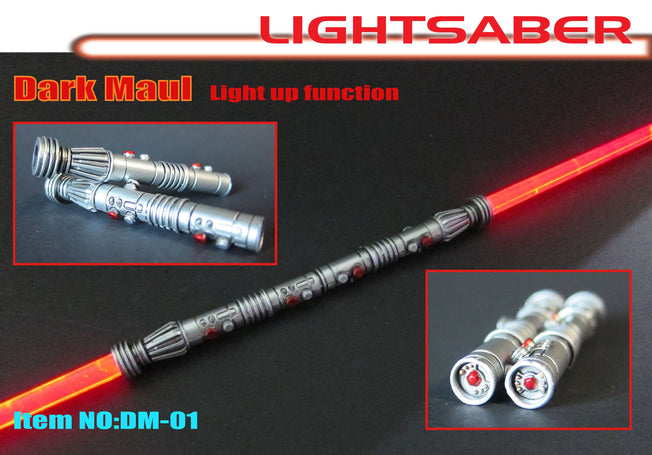 1/6 DARTH MAUL LIGHT UP LIGHT SABER (HOBBY NUT)