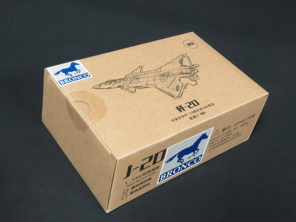 1/144 CCP China PLA Air Force J-20 Stealth Fighter Diecast Model
