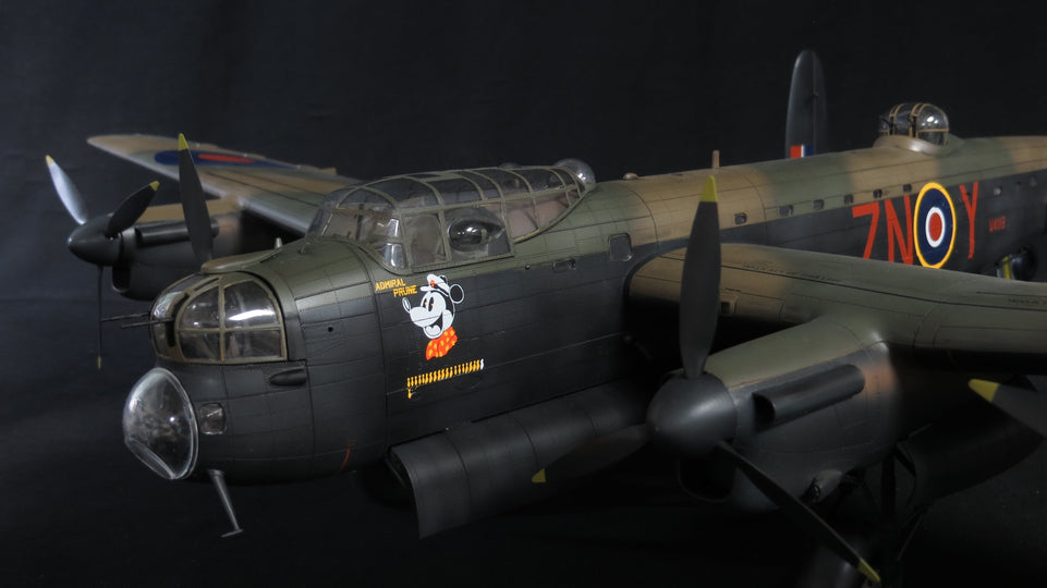 1/48 Avro Lancaster B Mk.I Bomber with Interior Detail by Hong Kong Model
