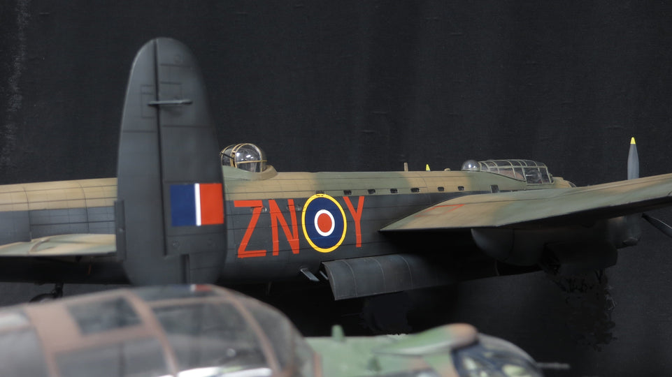 1/48 Avro Lancaster B Mk.I Bomber with Interior Detail by Hong Kong Model