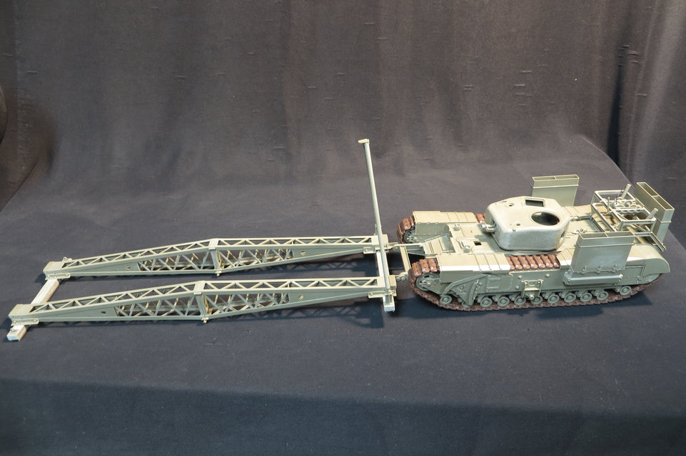 1/35 WWII British Churchill Mk. IV AVRE Bridge Layer Tank