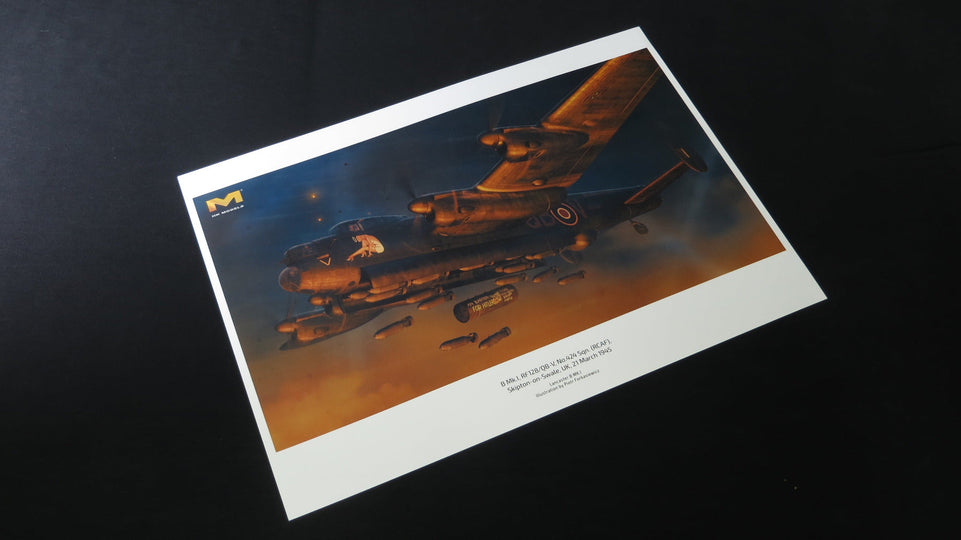 1/32 AVRO Lancaster RCAF w/ H2-S Rader/Bomber/Dambuster 3-in-1 kit by Hong Kong Model