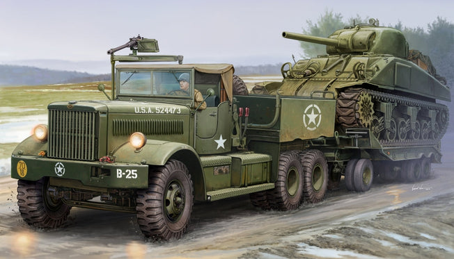 1/35 U.S. M19 TANK TRANSPORTER SOFT CAB - MERIT INTL