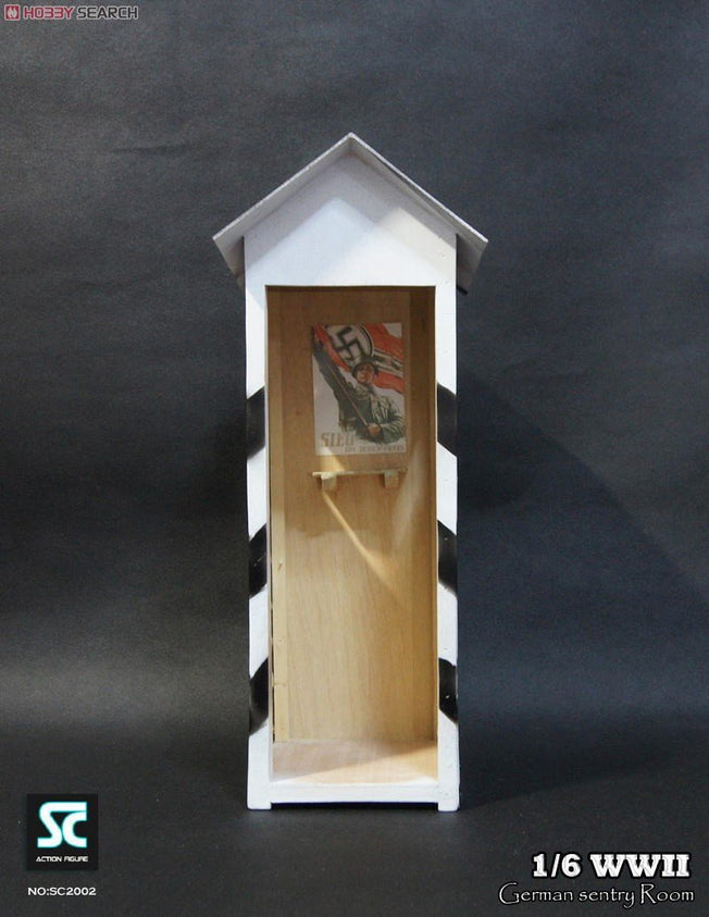 1/6 WWII GERMAN SENTRY ROOM