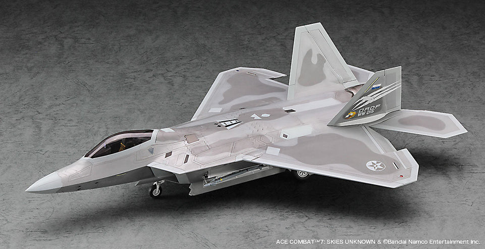 1/48 “ACE Combat 7 Skies Unknown” F-22 Raptor “Strider 1” HASEGAWA 52358