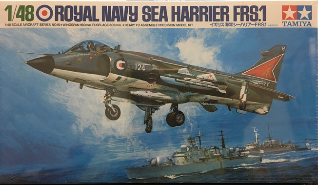 1/48 ROYAL NAVY SEA HARRIER FRS.1 BY TAMIYA