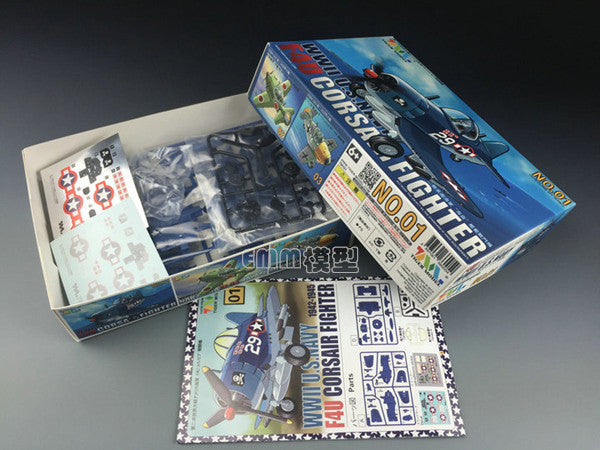 EGG PLANE - WWII U.S. NAVY F4U CORSAIR FIGHTER (TIGER MODEL) TIGER MODELS TM101