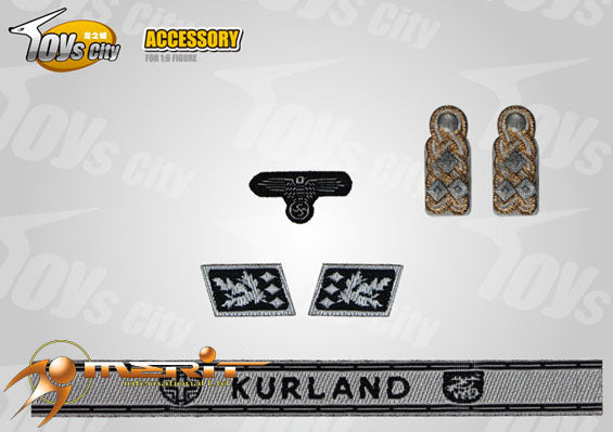1/6 WWII GERMAN ARYM INSIGNIAS SET 7