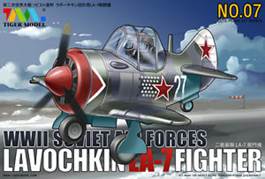 EGG PLANE - WWII SOVIET AF LAVOCHKIN LA-7 FIGHTER (TIGER)