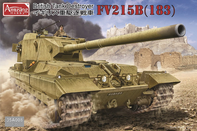 35A008 1/35 British FV215B (183) Heavy Tank with Movable Tracks