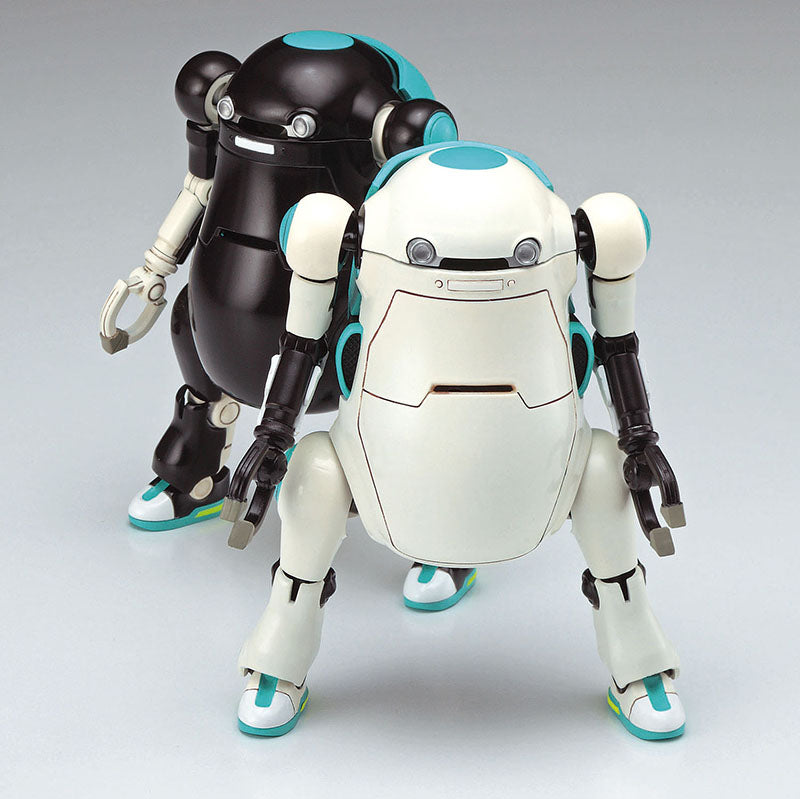 MechatroWeGo No.2 CHUBU 2 Mechatronics (Milk & Cacao) & 2 figures Set By HASEGAWA
