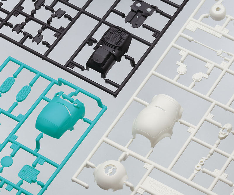 MechatroWeGo No.2 CHUBU 2 Mechatronics (Milk & Cacao) & 2 figures Set By HASEGAWA