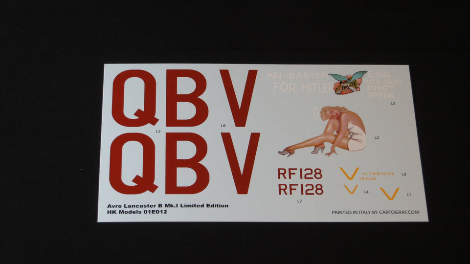 1/32 AVRO Lancaster RCAF w/ H2-S Rader/Bomber/Dambuster 3-in-1 kit by Hong Kong Model