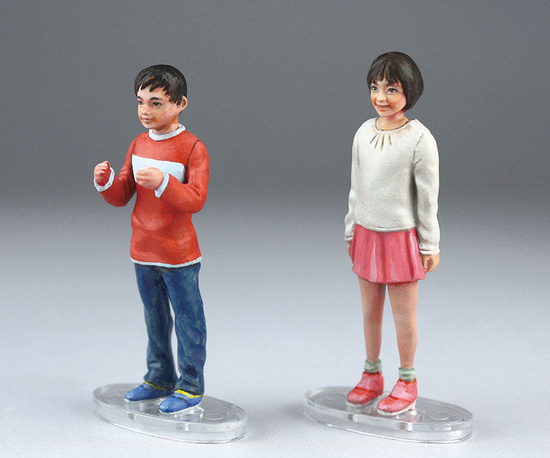 MechatroWeGo No.2 CHUBU 2 Mechatronics (Milk & Cacao) & 2 figures Set By HASEGAWA