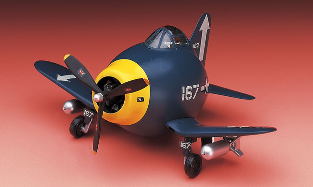 EGG PLANE NO.12 EGG PLANE F4U COASAIR HASEGAWA 60122