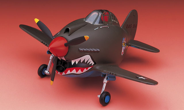 EGG PLANE NO.09 EGGPLANE P-40 WARHAWK HASEGAWA 60119