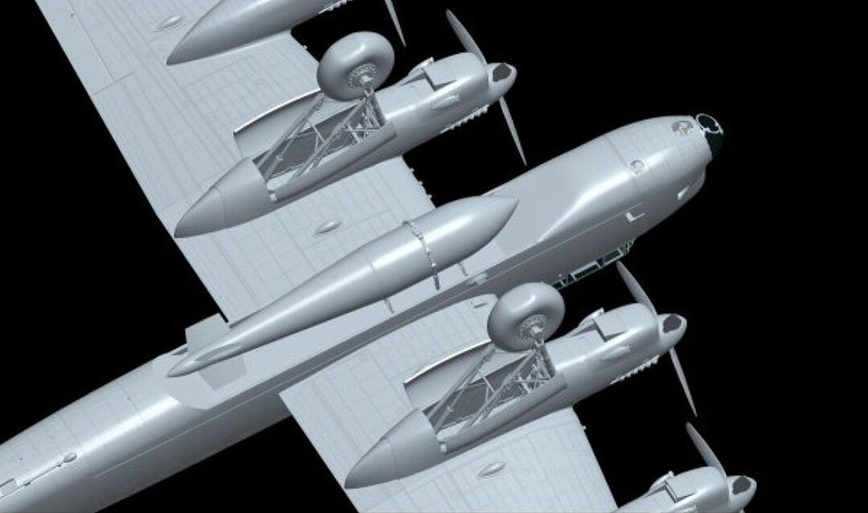 1/32 AVRO Lancaster B Mk.I with Grand Slam Bomb model kit by Hong Kong Model