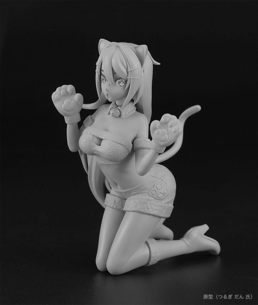 1/12 Egg Girl Collection No.16 Lucy Mcdonell - CAT Cosplay / Costume Resin Kit by HASEGAWA