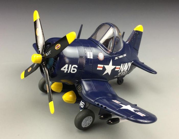 EGG PLANE - WWII U.S. NAVY F4U-4 CORSAIR FIGHTER (TIGER) TIGER MODELS TM104