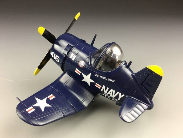 EGG PLANE - WWII U.S. NAVY F4U-4 CORSAIR FIGHTER (TIGER) TIGER MODELS TM104