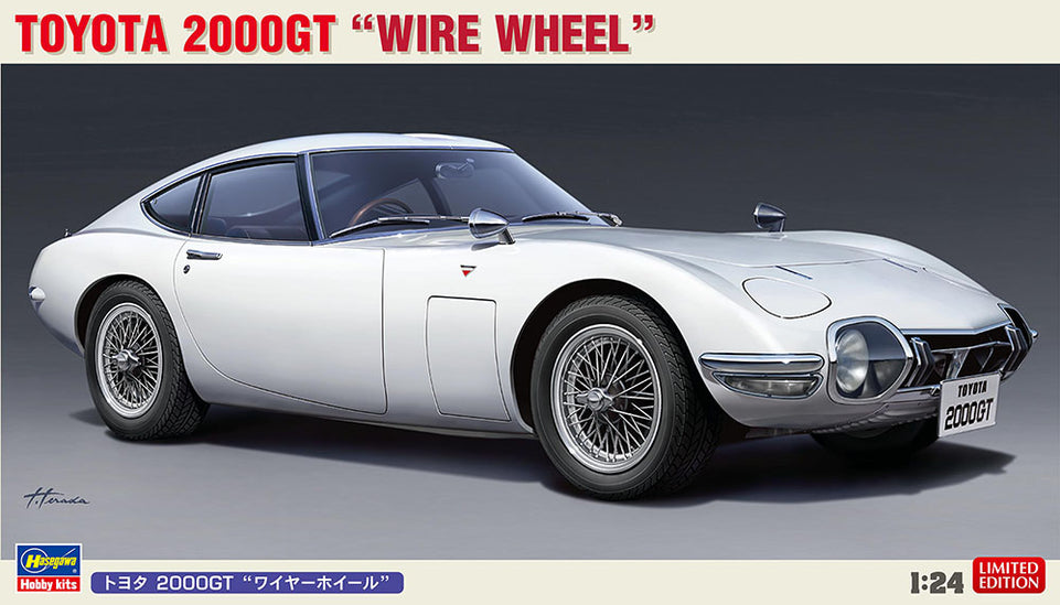 Hasegawa 1/24 Toyota 2000GT with Wire Wheels–