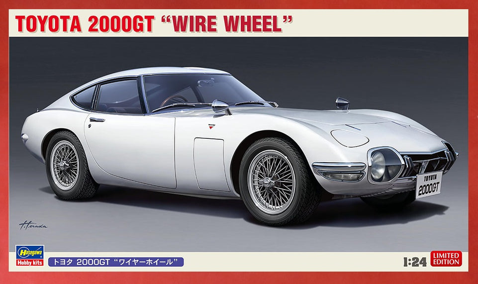 Hasegawa 1/24 Toyota 2000GT with Wire Wheels–